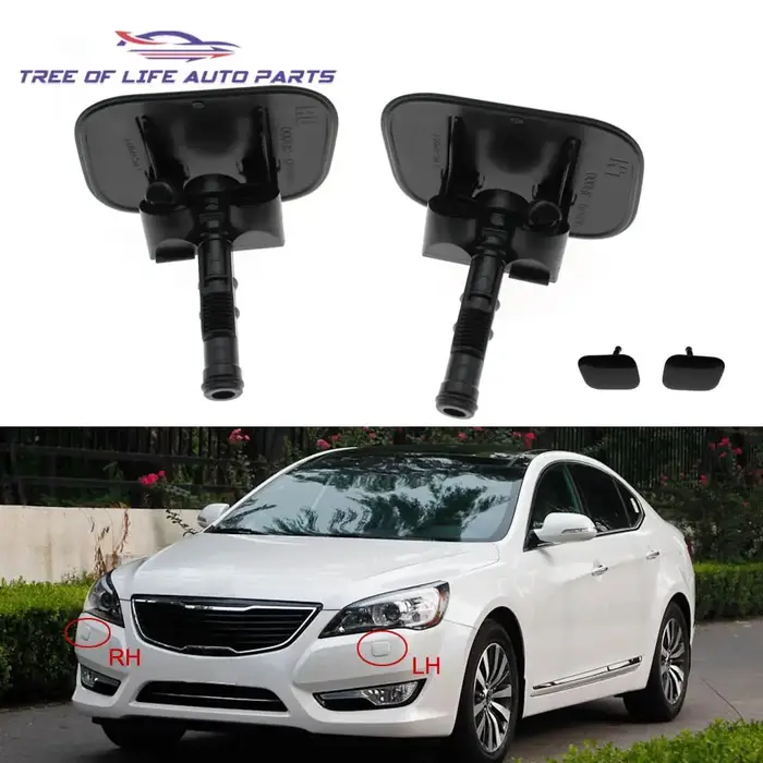 Buse de lavage de phares avant, pompe de pulvérisation de nettoyage, capuchon pour KIA Cadenza K7 20