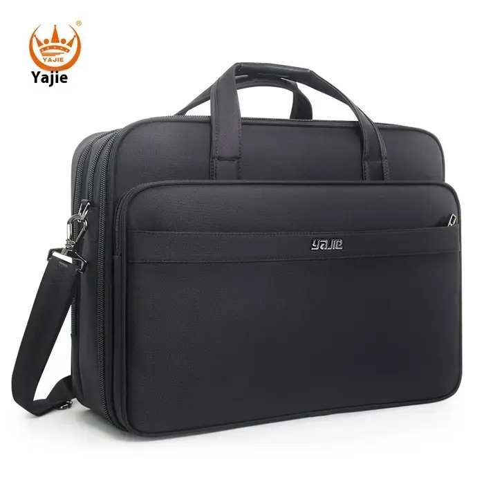 Yajie sac d'ordinateur d'affaires 19 pouces sac à main à la mode Oxford Bute sac à bandoulière grand