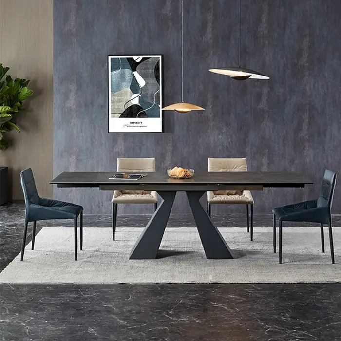 Table à manger extensible, café, Restaurant, cuisine, bureau, Service de luxe moderne, meubles de sa