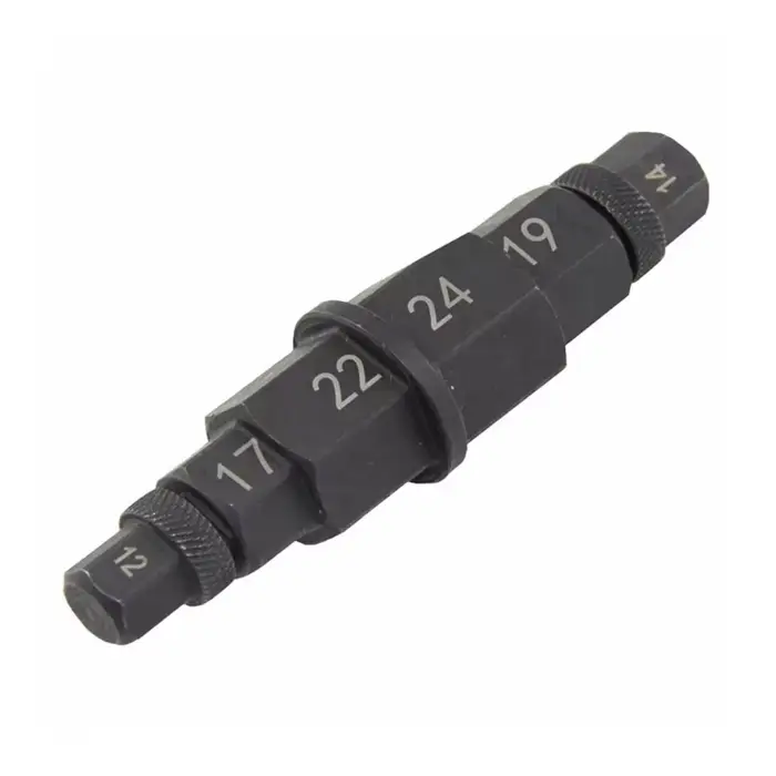 Adaptateur de douille de broche d'appellation hexagonal Allen pour moto, outil de retrait d'opathie,