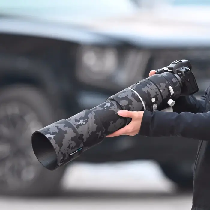 ROLANPRO Manteau d'objectif étanche pour IL RF 200-800mm F6.3-9 IS USM CamSolomon Juste de pluie Étu