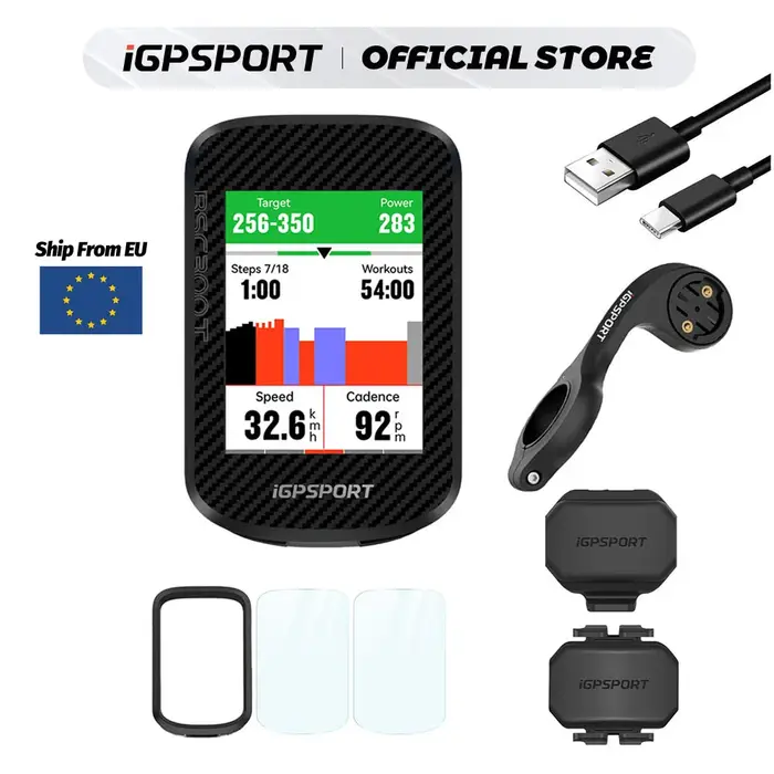 IGPSPORT BSC300T ordinateur de vélo navigateur de cyclisme IPX7 sans fil GPS carte colorée Support d