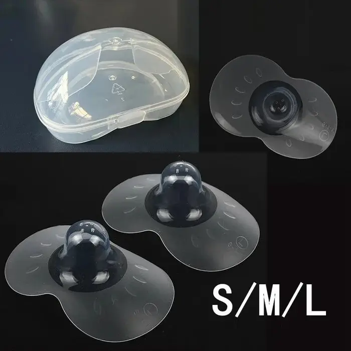 2 pièces Silicone allaitement mamelon protecteurs alimentation mère mamelon boucliers Protection cou