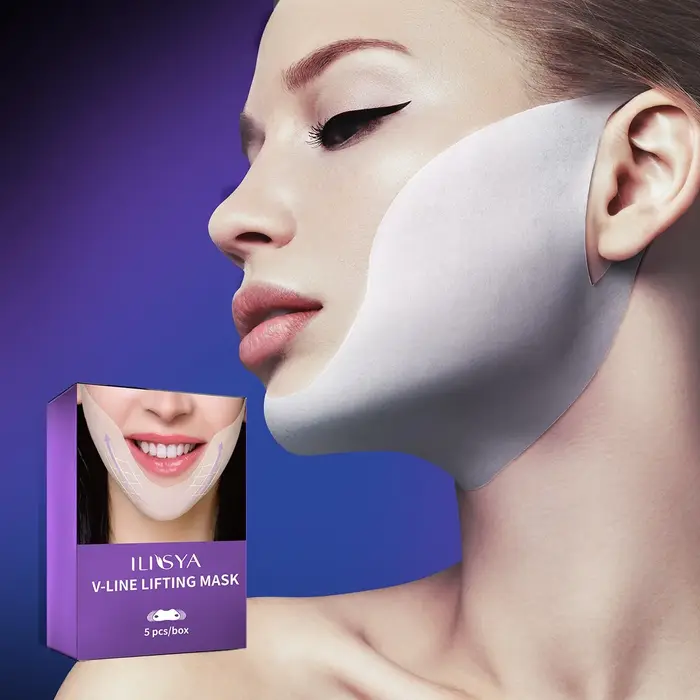 Ilisya-Masque facial raffermissant en forme de V, raffermissant, raffermissant, raffermissant, hydra
