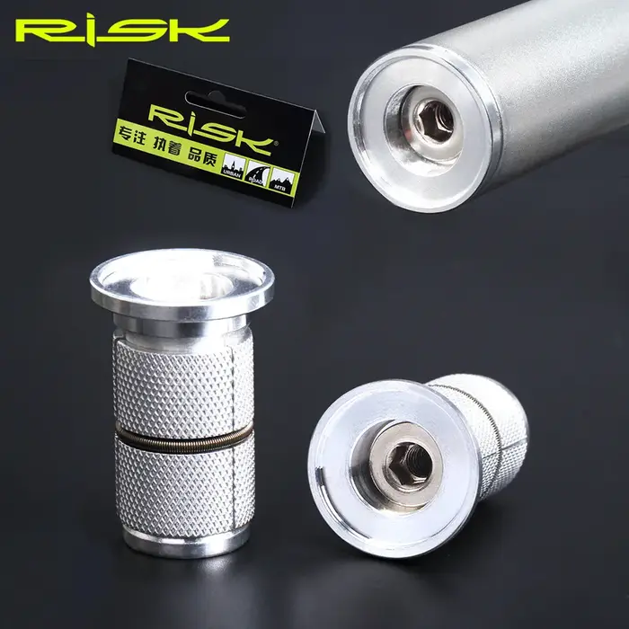 Risque vélo fourche Steerer 1-1/8 "(28.6mm) casque tige capuchon supérieur bouchon de Compression en