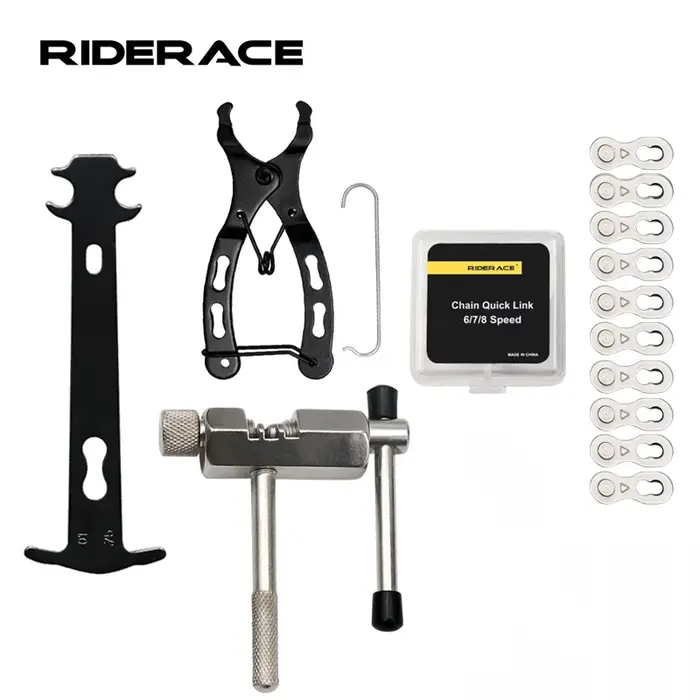 Ensemble d'outils de réparation de vélo, vérificateur d'usure de chaîne, Joint de vitesse 6/7/8/9/10