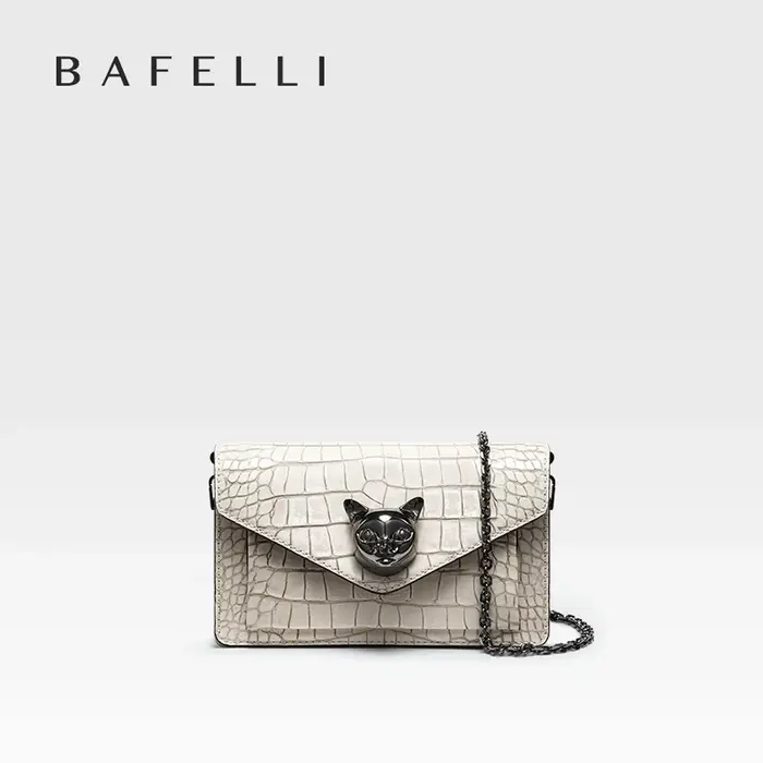 BAFELLI 2025 nouveau sac pour femmes mode tendance embrayage chat corps sacs à main marque de luxe concepteur chaîne cou