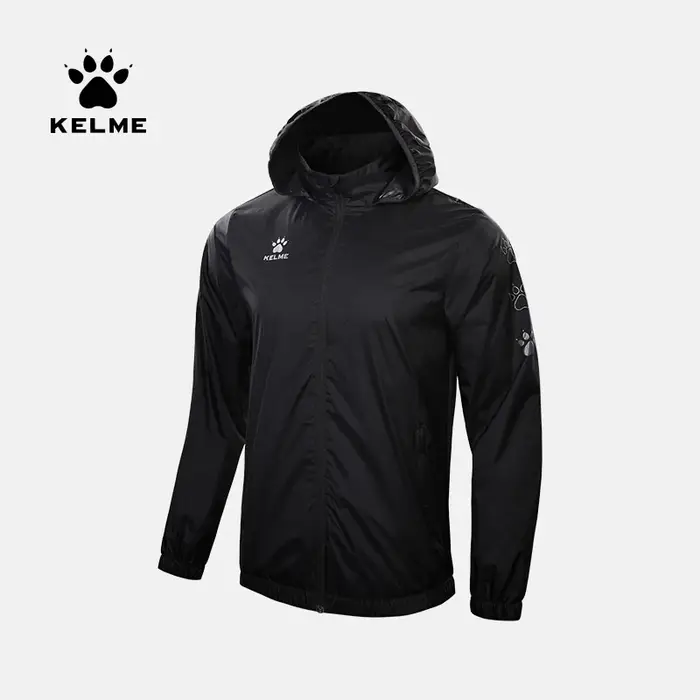 Veste imperméable KELME homme - Coupe-vent football entraînement - Léger séchage rapide extérieur