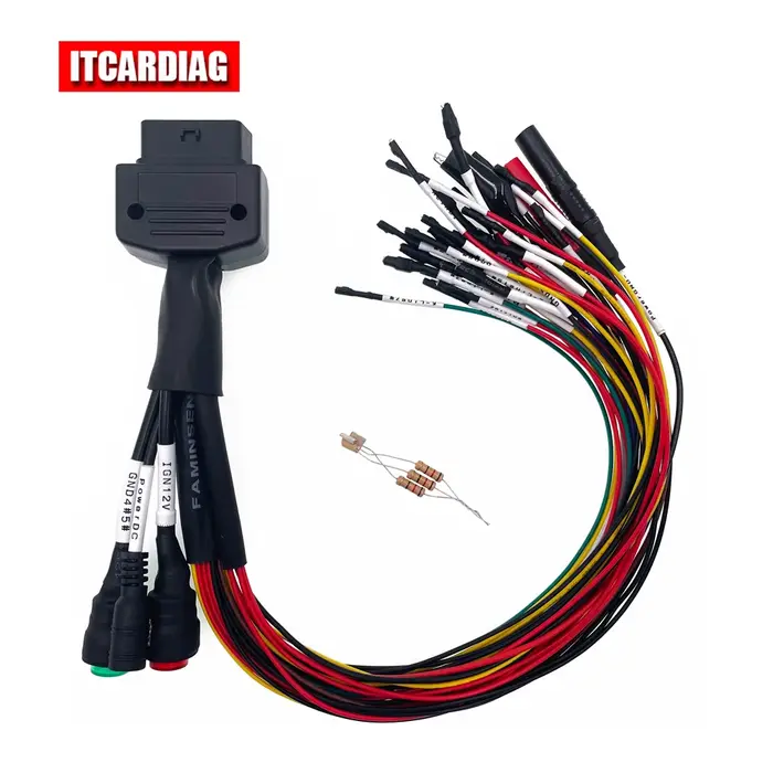 Outils de réglage de puce ECU pour MPPS, KESS V2, pigments ECU, travail d'établi, installation du câ