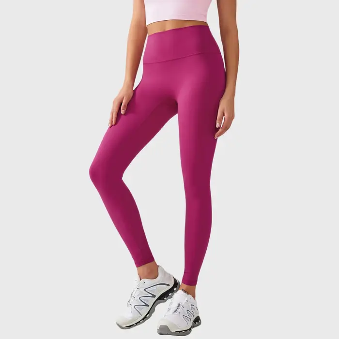 Pantalon de yoga femme taille unique - Leggings gymnastique levage hanches fitness course entraînement