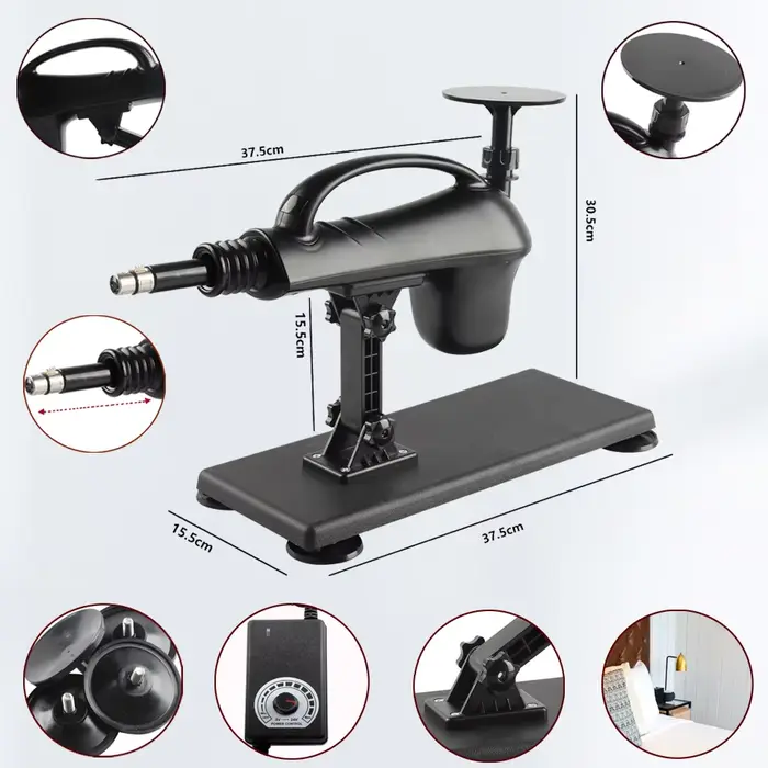 Machine sexuelle automatique avec gros gode pour femmes, Machine d'amour, pistolet de pompage de Mas