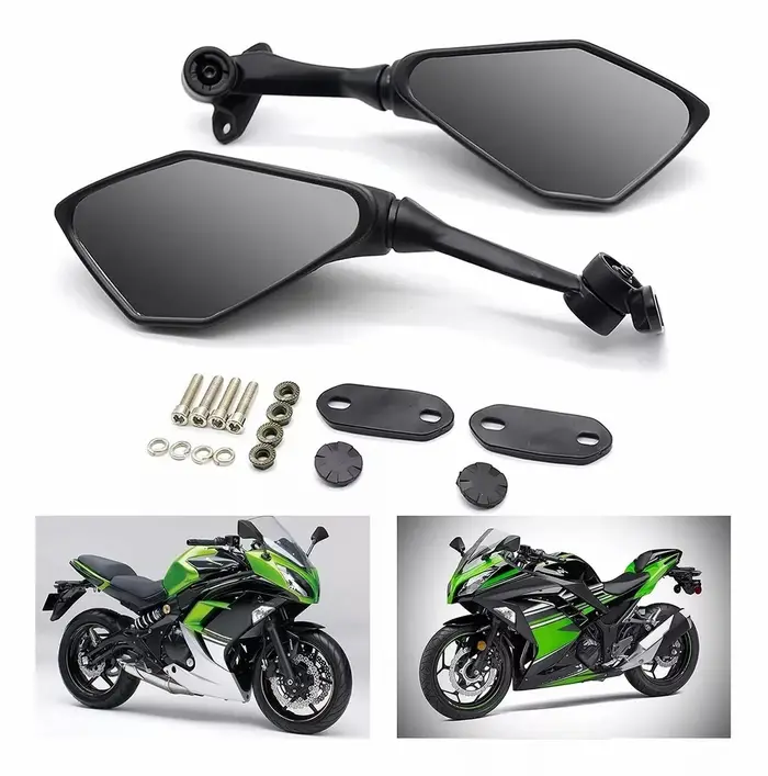 Rétroviseur de Moto pour Kawasaki Ninja 250 250SL 300 ZX6R H2R 2013-2016 NINJA 400 650 1000 2017-202
