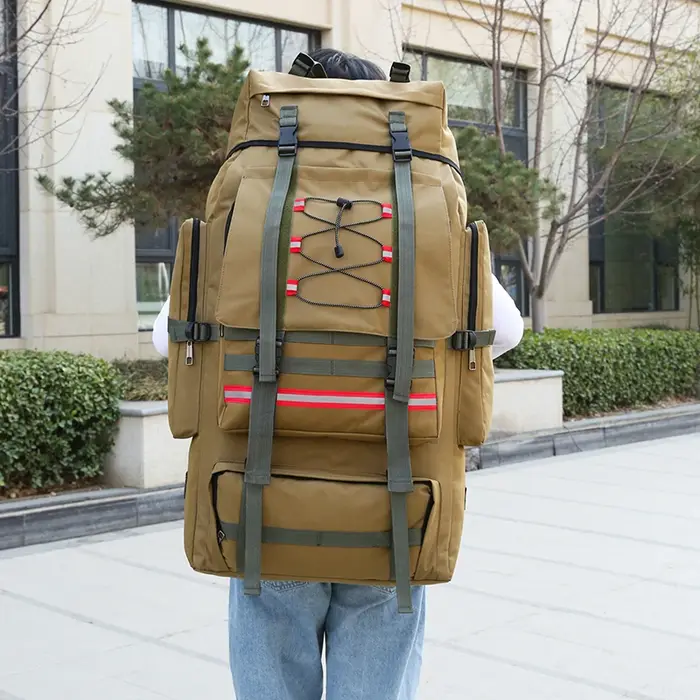 Sac à dos de randonnée et de camping 130L, grand sac de voyage, sac de sport de plein air pour homme