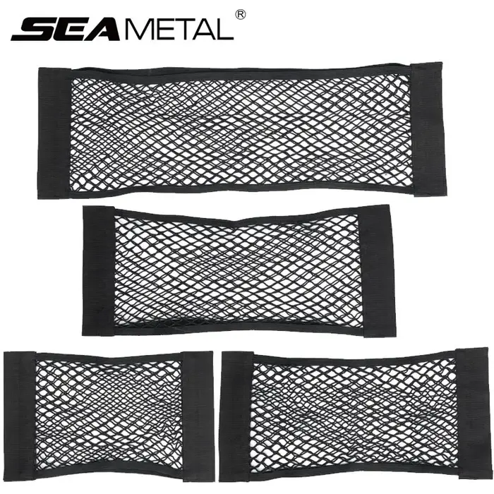 Sac de rangement pour coffre de voiture, filets en maille de Nylon, organisateur de coffre arrière d