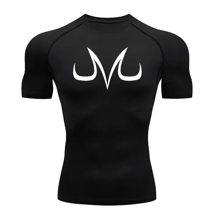 Chemises de Compression graphiques pour hommes, t-shirt d'été à manches courtes, protection contre l
