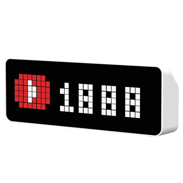 Ulanzi TC001 horloge de pixels intelligente LED affichage de pixels polychrome horloge Pomodoro vent