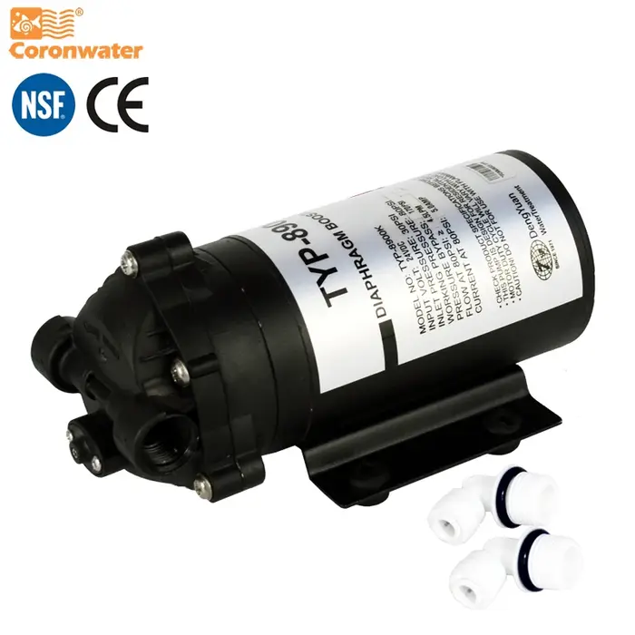 Booster de filtre à eau Coronwater 4,5 Lpm, pompe à pression 8900K RO