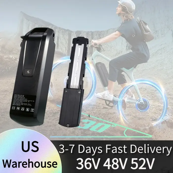 HAILONG-Batterie Lithium 18650 avec Chargeur, 36/48/52V, Book ine Capacité, 10/15/20Ah, Livraison Gr