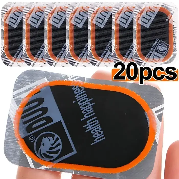 Kit de réparation rapide de pneus de vélo patchs en caoutchouc chambre à air vélo de montagne et de route protection des pneus occasion sportive cadeau pour cycliste