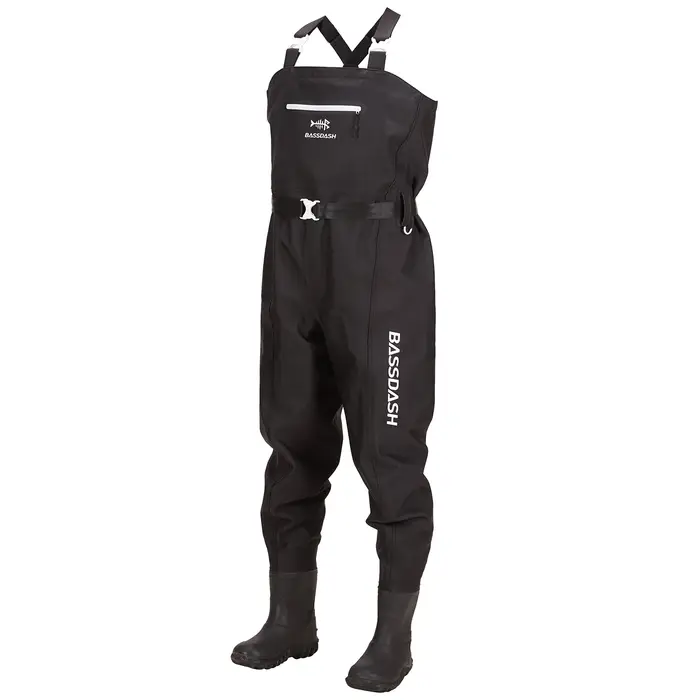 Bassdash – cuissardes de poitrine Ultra haute résistance pour hommes, en Nylon, Plaid noir, PVC, pêc