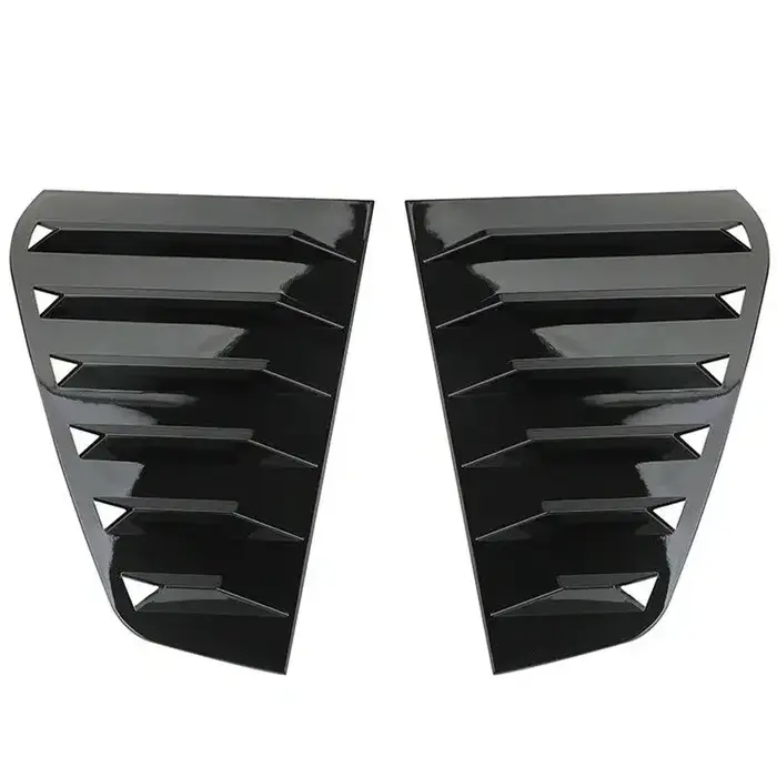 Garniture de couverture de volet de fenêtre arrière de voiture, 2 pièces, pour VW GOLF MK 6 MK 7 GOL