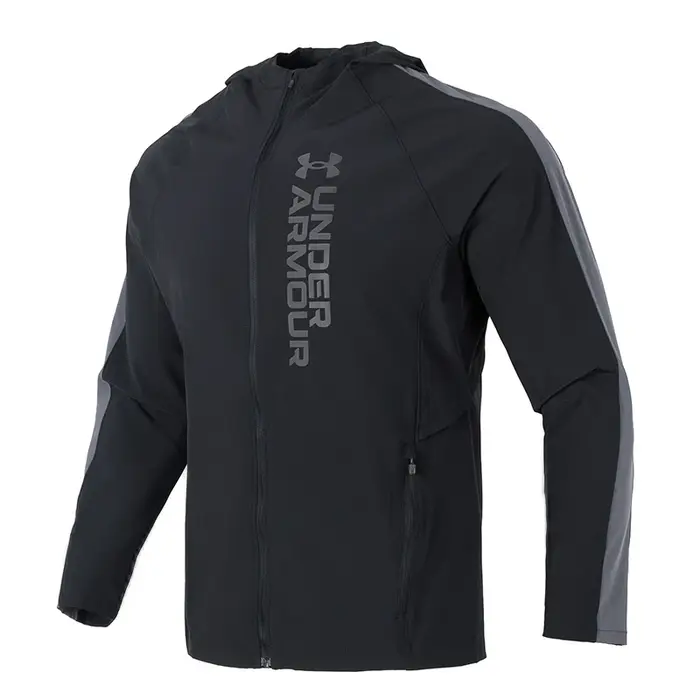 Underarmour Veste Outrun the Storm pour homme, veste à capuche tissée à la mode, veste décontractée 