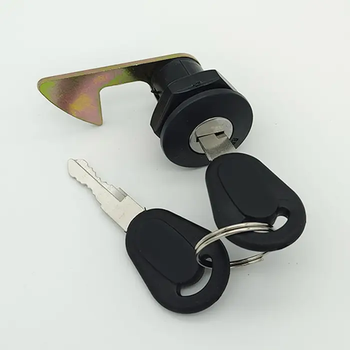 2 clés + 1 serrure boîte arrière de voiture électrique serrure de coffre de moto serrure de coffre a