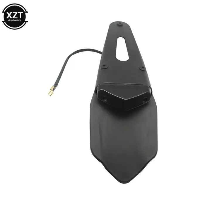 Enquêter arrière LED universel pour moto, feu stop, plaque de planificateur de garde-boue arrière, s