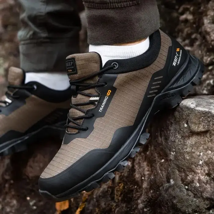 Chaussures randonnée homme imperméables antidérapantes usure camping plein air