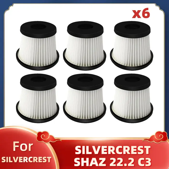 Compatible pour SILVERCREST SHAZ 22.2 C3 poignée aspirateur sans fil filtre Hepa pièces de rechange 