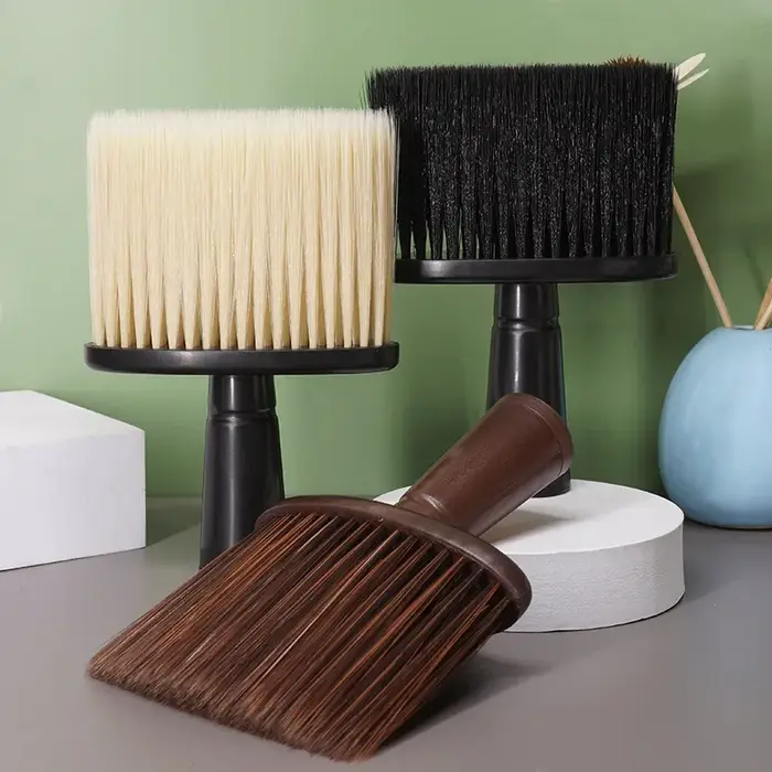 Professionnel doux cou visage Duster brosses barbier cheveux propre brosse à cheveux barbe brosse Sa