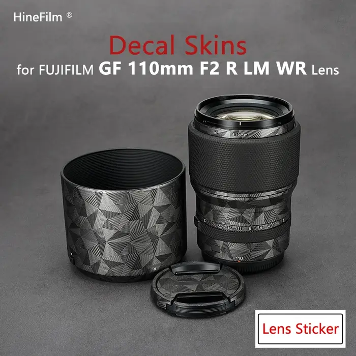 Fuji GF110-Autocollants Ronds pour Objectif de Cuisine, Film de Protection pour Fujifilm Fujinon GF 