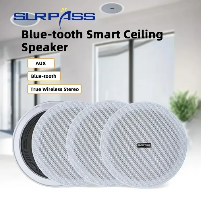SURPASS-HautréusBluetooth connectables pour iPhone, Boîte de son, Audio Stéréo, Gamme complète, Anti