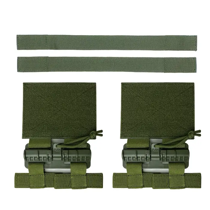 Gilet tactique avec boucle à dégagement rapide, Kit Molle universel pour gilet Airsoft, ensemble de 