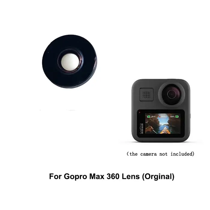 Nouveau remplacement d'objectif en verre d'origine pour pièce de réparation de caméra d'action Gopro