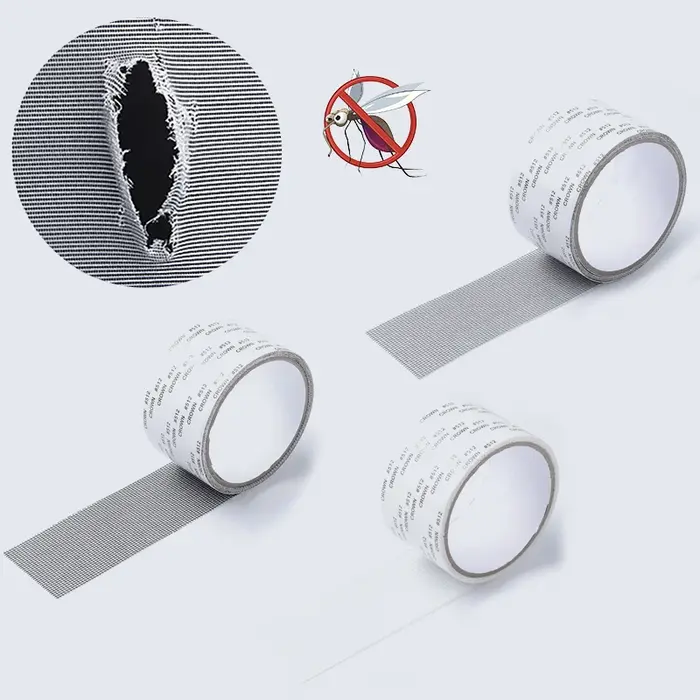 Ruban de réparation d'écran de fenêtre, étanche, Anti-moustique, Patch en maille pour porte, trous c