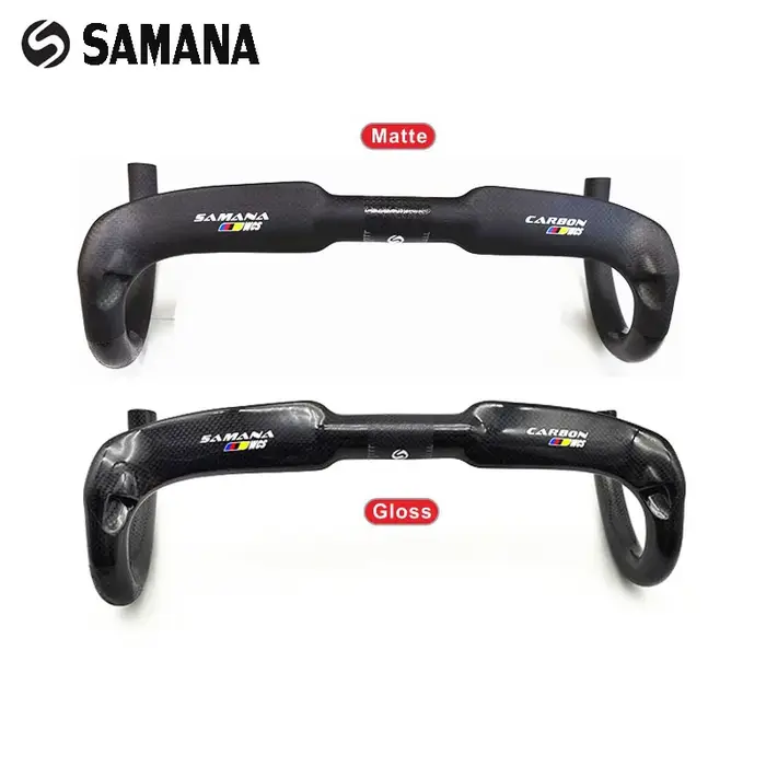 SAMANA WCS vélo de route plier guidon en fibre de carbone cassé vent course route guidon ultraléger 