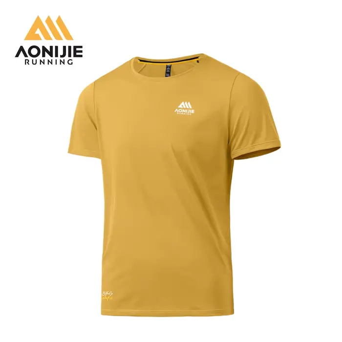 T-shirt sport homme AONIJIE - Haut technique léger respirant confortable pour running entraînement