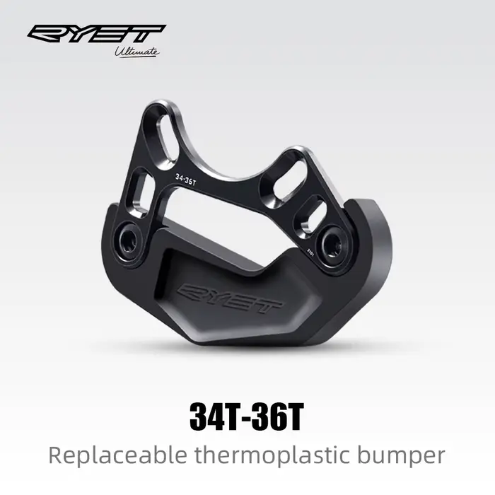 RYET – Guide de chaîne de vélo, stabilisateur de protection de barre pour vtt, 26-32T 34-36T, protec