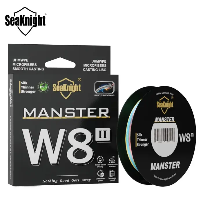 SeaKnight marque W8 II série lignes de pêche 8 tisse 500m 300m 150m mise à niveau forte ligne PE tre