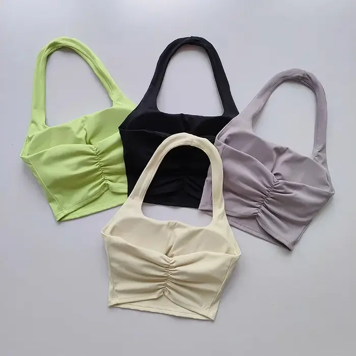 Soutien-gorge de Fitness hauts d'entraînement gymnastique Fitness Sport soutiens-gorge Sexy athlétiq