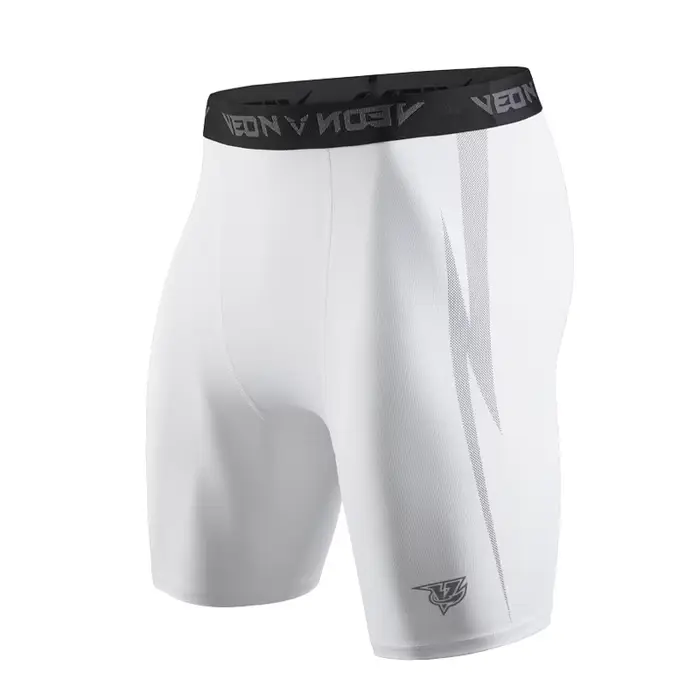 Noir Shorts de Compression Hommes Spandex Sport Shorts Athlétique Entraînement Running Performance B