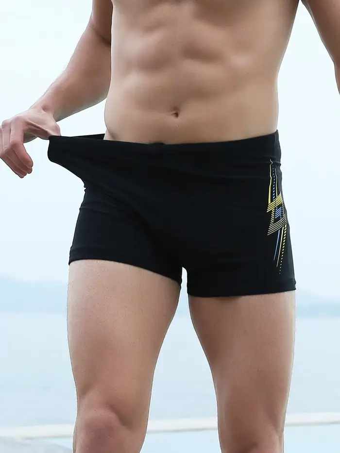 Short de bain homme piscine plage été - Maillot de bain sportif confortable pour nage