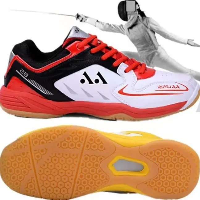 Nouvelles chaussures d'escrime professionnelles pour hommes et femmes, chaussures d'entraînement pou
