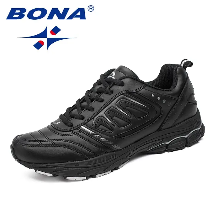 BONA nouveau Style hommes chaussures de course en plein air Jogging Trekking baskets à lacets chauss