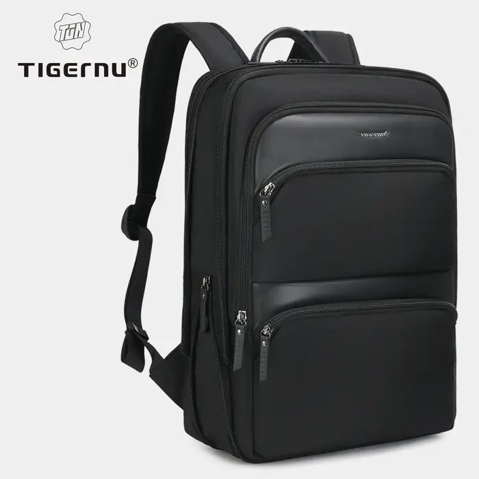 Tigernu sac à dos extensible hommes sacs minces pour hommes sac à dos de voyage étanche mâle 15.6 po