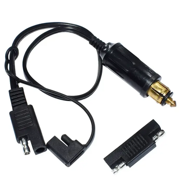 Connecteur DIN Hella vers SAE, 30cm, pour BMW Victory, Triumph DucSaulm, Moto SAE, Polarity Paupière