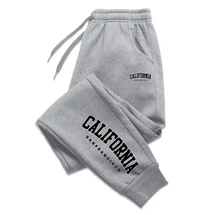 Pantalons de jogging pour hommes noirs décontractés et polyvalents pour le sport et le quotidien nouvelle mode quatre saisons vêtements pour homme occasions spéciales