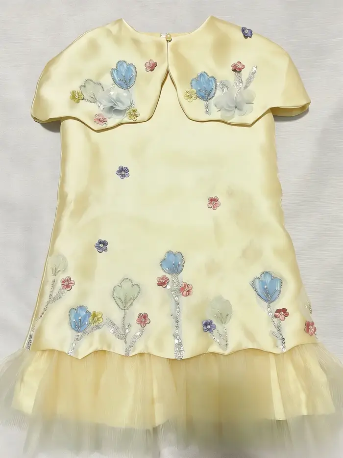 Robes Vertes pour Enfants, Robes de Filles, Vêtements pour Enfants, Tenues de Princesse pour Fêtes, 