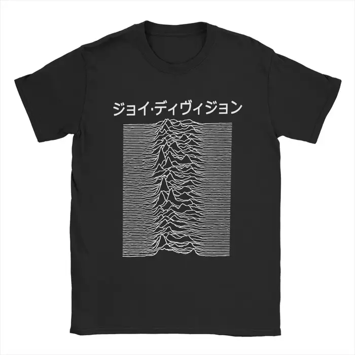 Joy Division-T-Shirt à Manches Courtes en Coton pour Homme et Femme, Streetwear Amusant, Polyvalent,